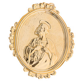 Confraternity Medal, Saint Peter in brass