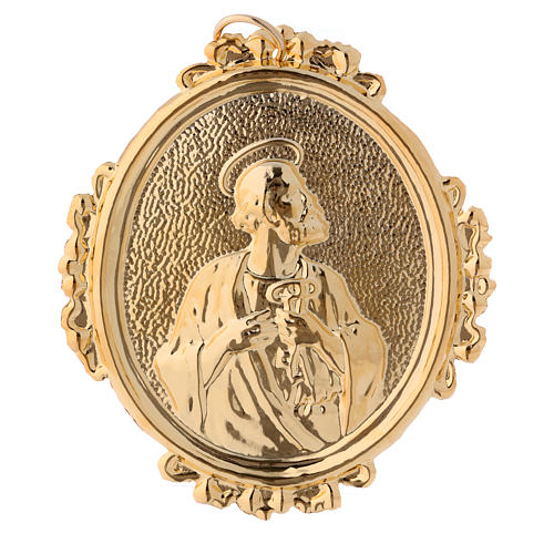 Confraternity Medal, Saint Peter in brass 1