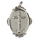 Medaglione confraternite Crocifisso ottone s2