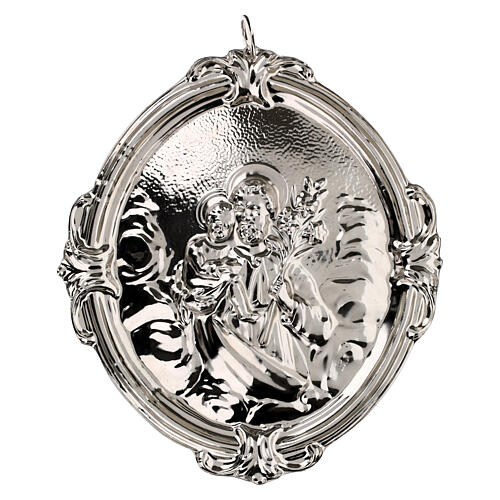 Medaglione confraternita immagine San Giuseppe 2