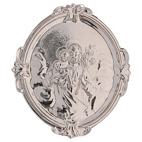 Medalhão de irmandade latão imagem São José