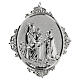 Confraternity Medal, Our Lady and baby in brass s2