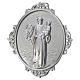 Confraternity Medal, Saint Anthony with baby and monstrance s1