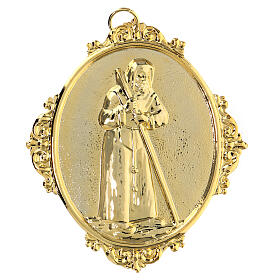 Confraternity Medal, Saint Francis of Sales (measuring 14x12cm).