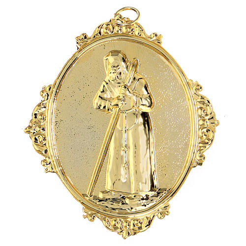 Confraternity Medal, Saint Francis of Sales (measuring 14x12cm). 2