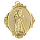 Confraternity Medal, Saint Francis of Sales (measuring 14x12cm). s1
