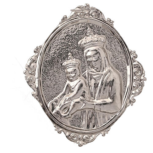 Medaglione per confraternita Madonna e bambin Gesù 2