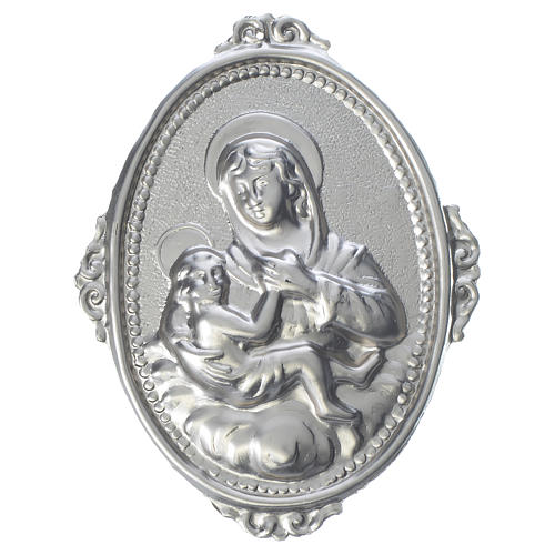 Medaglione per confraternite Madonna delle Grazie con bimbo 1