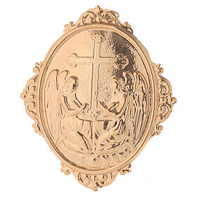 Medalla cofradía Angeles con cruz latón