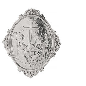 Medalion dla konfraterni Anioły z krzyżem mosiądz