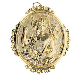 Médaille de confrérie laiton Saint Jean-Baptiste