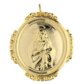 Medaillon für Bruderschaften Heilige Lucia Metall