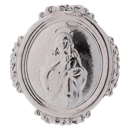 Medaglione Confraternite Santa Lucia metallo 1