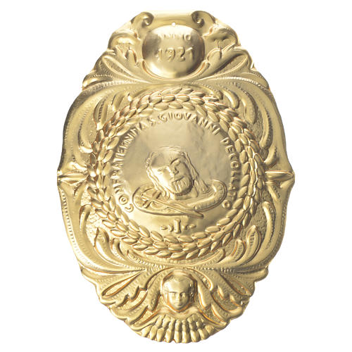 Medalla cofradía San Juan Bautista decapitado 1