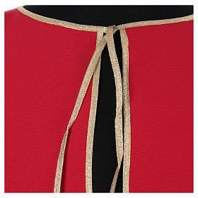 Mantella confraternita profilato sbiego oro s4