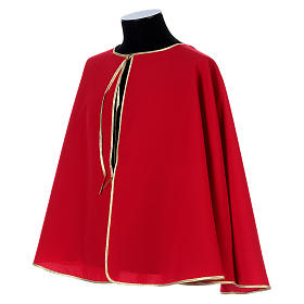 Confraternity cape bordered with gold bias