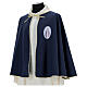 Brotherhood cape in 100% blue polyester s3