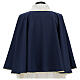 Brotherhood cape in 100% blue polyester s5