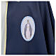 Brotherhood cape 100% blue polyester with gold border s2