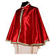 Confraternity cape, 100% polyester, red satin s3