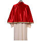 Confraternity cape, 100% polyester, red satin s6