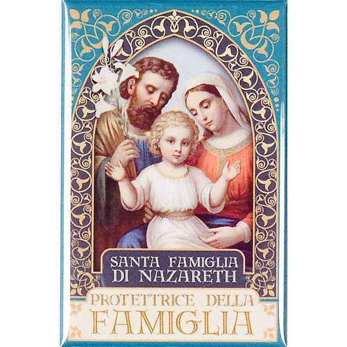 Magnete Santa Famiglia di Nazareth oro 1
