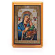 Magnet plexiglass russian Our Lady of Perpetual Help 10x7cm s1