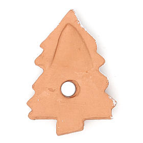 Imán terracota Árbol Navidad