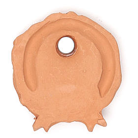 Magnet Heilige Familie im Girlande Terrakotta s2