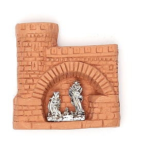 Imán terracota castillo