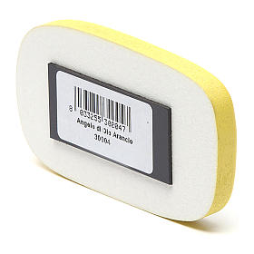 Magnets religieux: Aimant en bois Ange de Dieu jaune Magnets religieux: Aimant en bois Ange de Dieu jaune