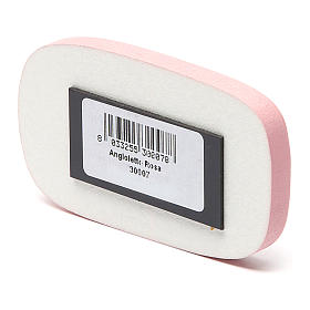 Magnete in legno Angelo Custode Rosa s2