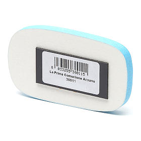 Magnete in legno Prima Comunione Azzurro  s2