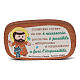 Wooden magnet of St. Francis of Assisi s1