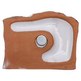 Magnete casette con Natività in terracotta Deruta s3