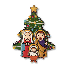 Christmas Tree Magnet Nativity prayer every time you smile