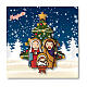 Christmas Tree Magnet Nativity prayer every time you smile s3
