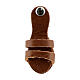 Monk sandal magnet real brown leather 1 in s2
