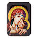Magnet Mother of God Korsunskaya in wood 10 cm s1