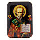 Wooden magnet of Saint Nicholas of Myra, 4 in s1