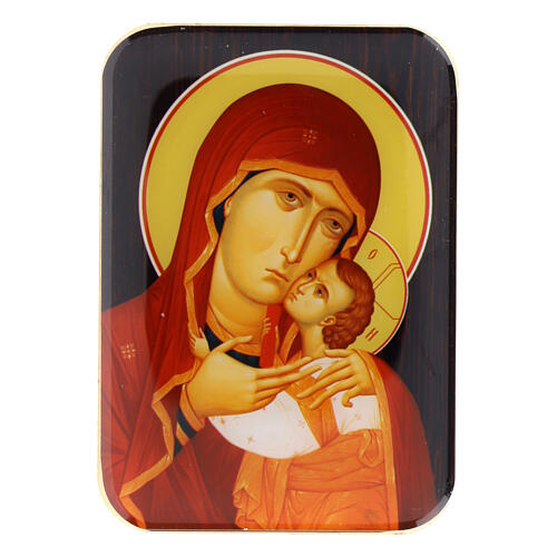 Aimant Mère de Dieu Kasperovskaïa 10 cm 1