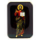 Íman de madeira Cristo Pantocrator de corpo inteiro 10 cm s1