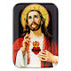 Sacred Heart of Jesus, wooden magnet, 4 in s1
