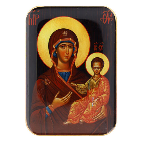 Our Lady of Smolensk, wooden magnet, 4 in 1