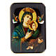 Our Lady of Perpetual Help, magnet of 4 in, wood s1