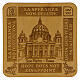 Magnete Giubileo San Pietro 7x7 cm Monastero Clarisse Albano Laziale s1
