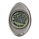 Magnes medalion logo Jubileuszu 2025, zamak, 4x3 cm s2