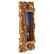 Pope Leo XIV Magnet with Red Liturgical Vestments and Baroque Wooden Frame, 10x8 cm s2