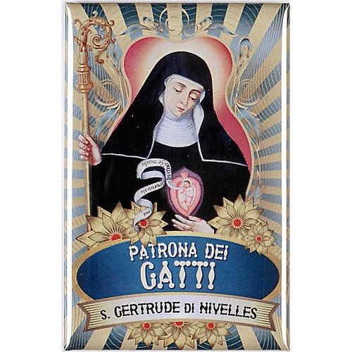 Saint Gertrude of Nivelles badge, lux 1
