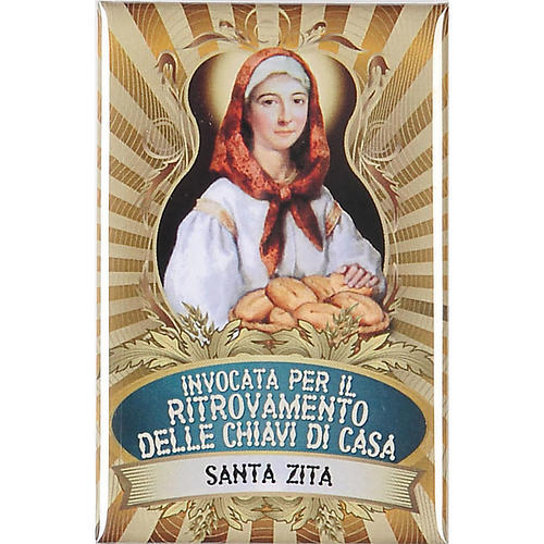 Saint Zita badge, lux 1